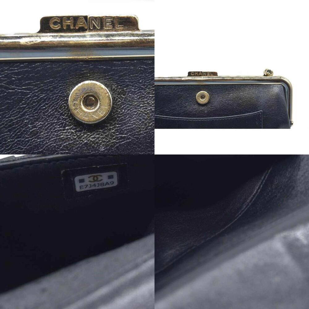 $3850 Chanel Quilted Frame Clutch With Chain - Picture 5 of 15